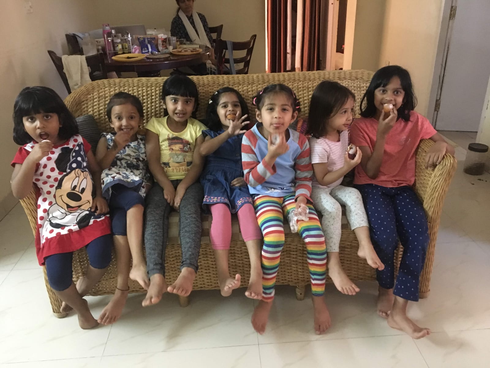 Little ones having fun