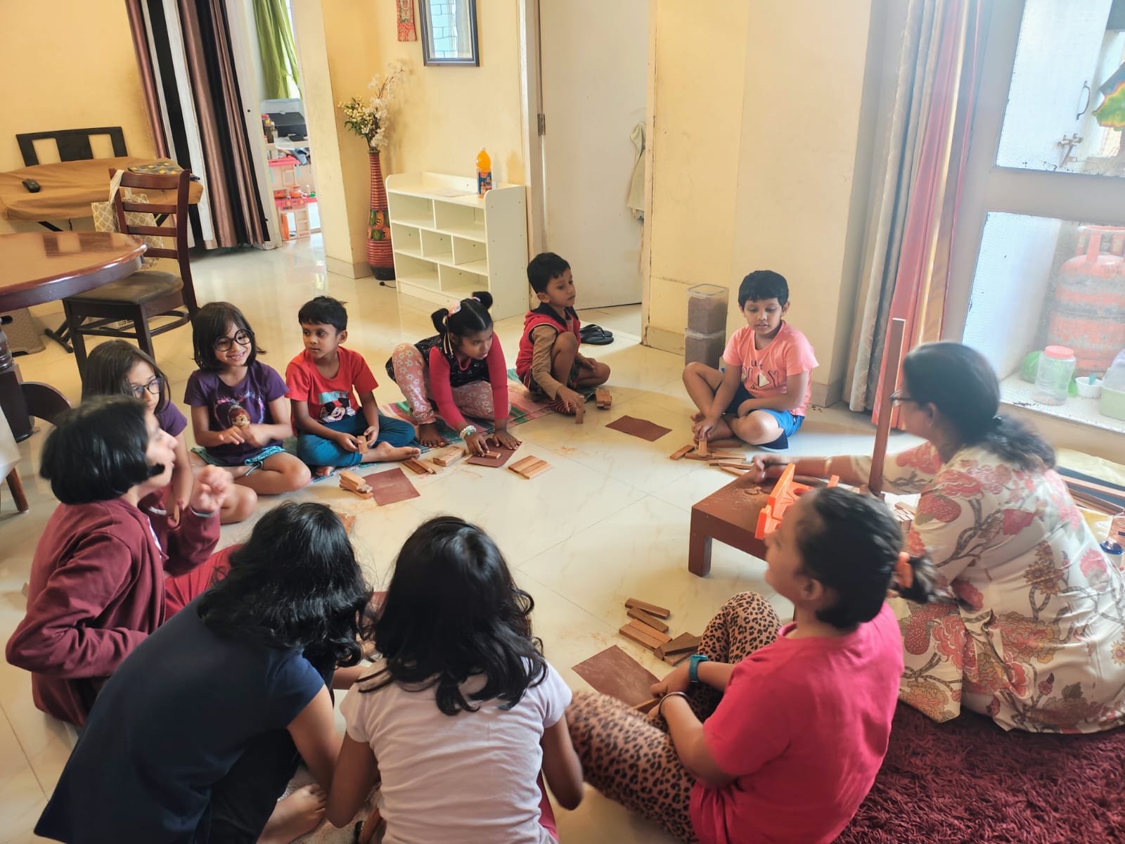 Montessori circle time